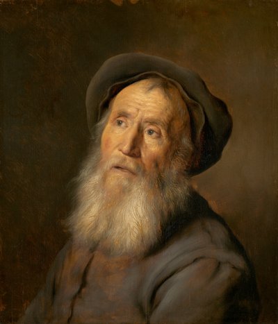 ベレー帽のひげを生やした男 作： Jan Lievens